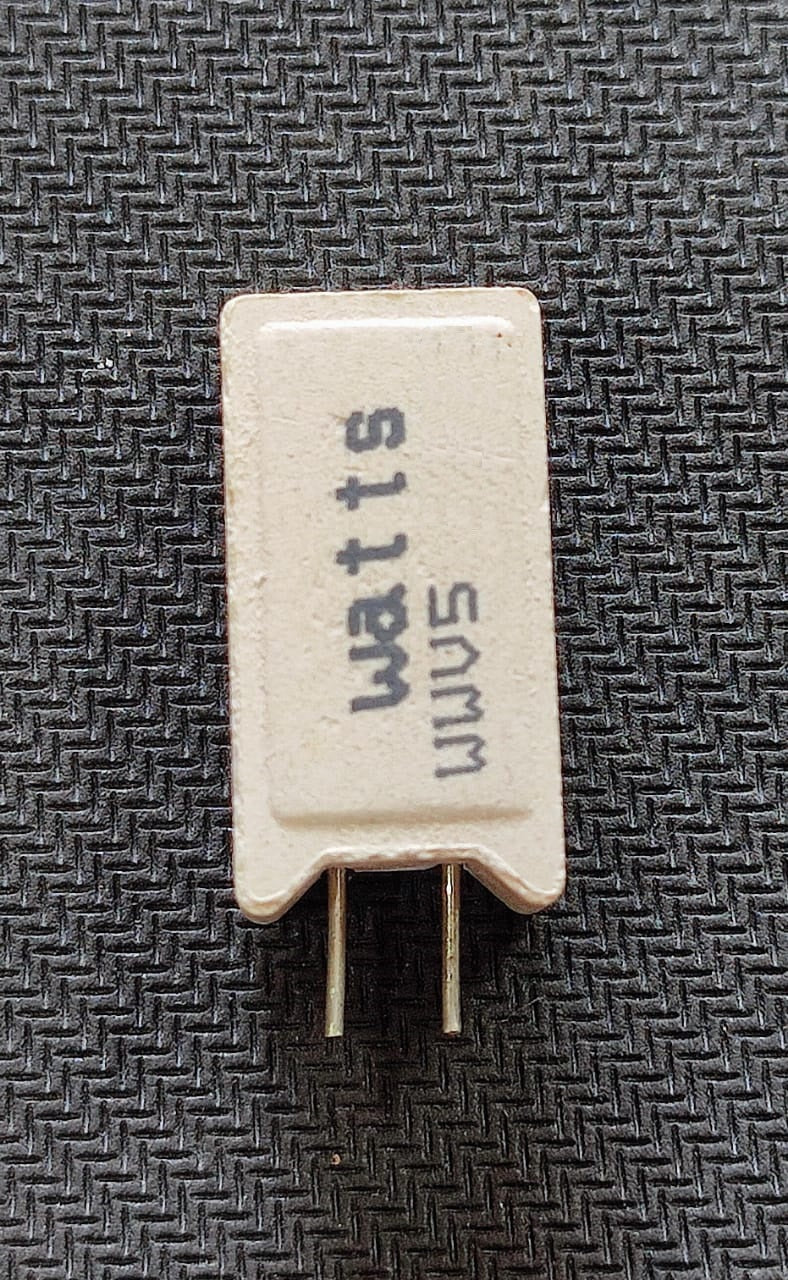 0.47 ohm 5W WIRE WOUND RESISTOR R47J vertical WATTS ET6318 – EMERGING ...