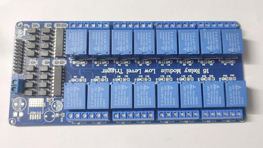 5V 16 Channel Relay Module With Optocoupler active low trigger ET5924