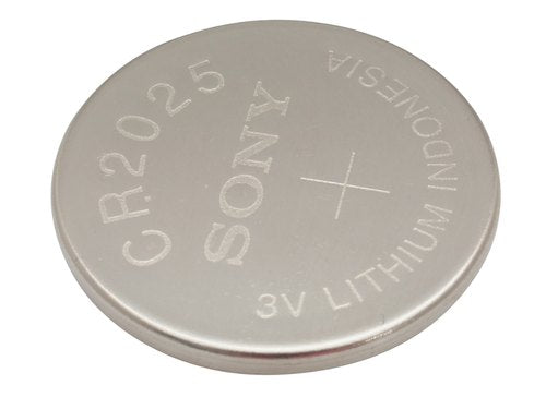 SONY CR2025 3V Lithium Cell Battery Silver ET8800