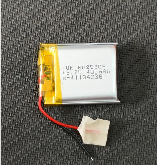 3.7V 400mAH 602530P Lithium Polymer Battery 6x25x30mm ET7627