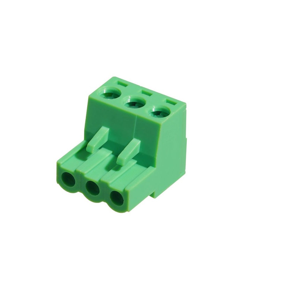 ZB2500 3pin female Right Angle Terminal Connector 5mm pitch ET8251