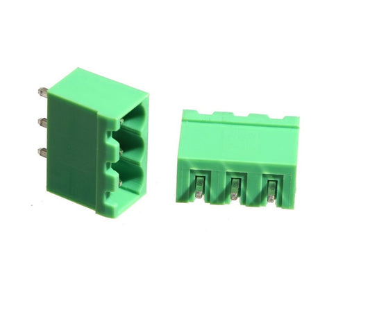 ZB2500 3pin male straight pcb Terminal Connector 5mm pitch ET8801