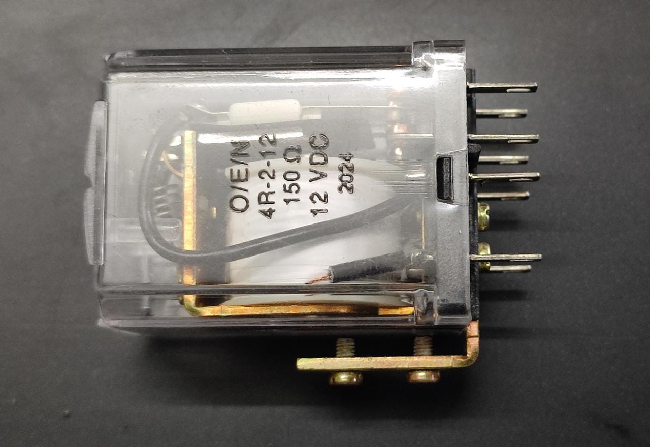 4R-2-12 RELAY OEN 12V DC DPDT ET9603