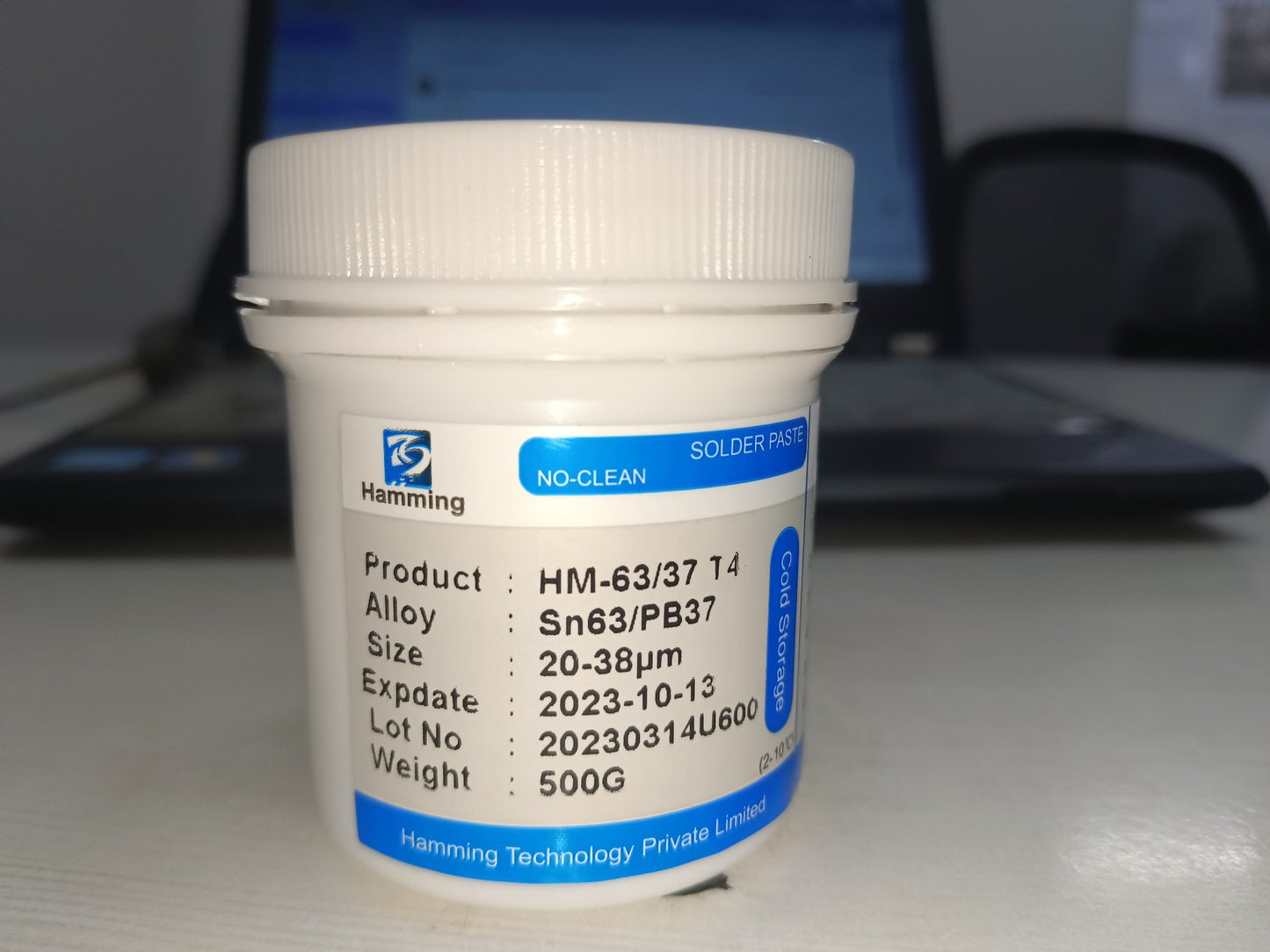 500g Smd Solder paste Lead HAMMING 63/37 ET10892