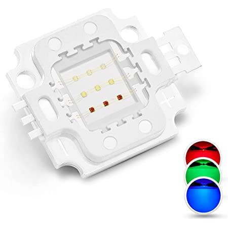 10W RGB LED GRB SMD common anode 9-12VDC ET7169