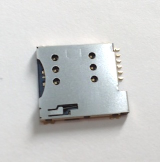 SIM CARD HOLDER 6PIN ET8473