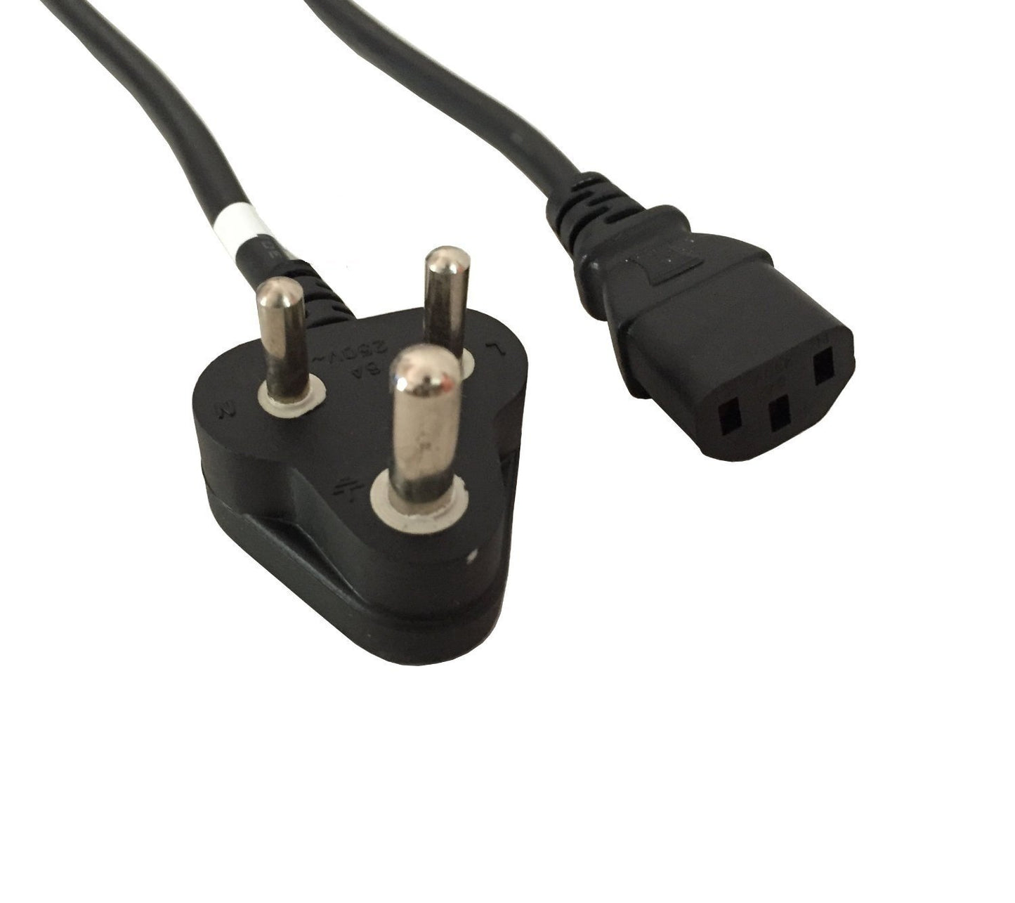 3 Pin Computer Power AC Cord Cable 1.5 Meter 6A 250V JC ET8562