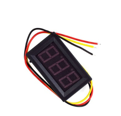 DC 0-30V 0-100V 0.56 inch 3 wire LED Digital Voltmeter Voltage Meter Volt Three Digital DC meter ET5325