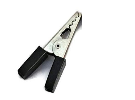 Crocodile Alligator Clip 44mm ( BLACK ) ET8219