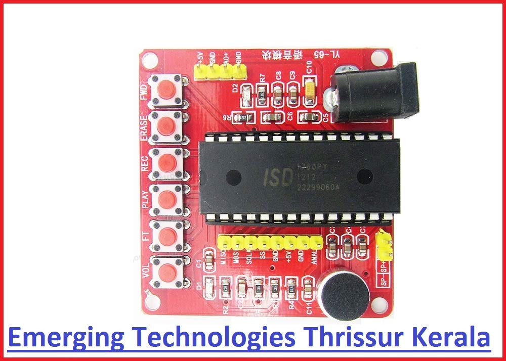 ISD1760 Voice Recording and  Playback Module ET5255