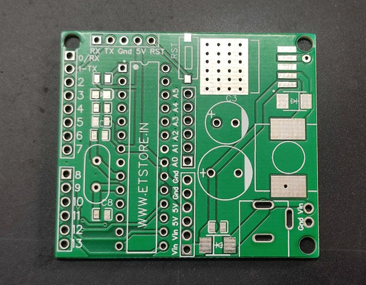 ATMEGA328 OR ATMEGA8 WITH LM2596 BOARD PCB ET9583