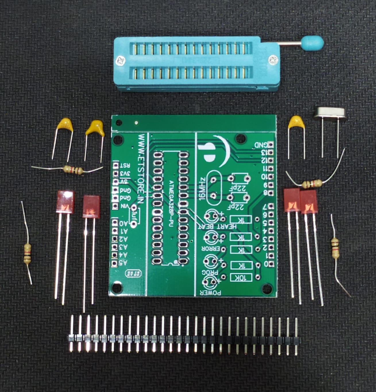 AVR ISP Shield DIY KIT Bootloader Programmer for ArduinoUNO ET7376