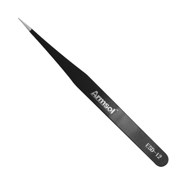 Tweezer Straight ESD12 ARMSOL ET8123