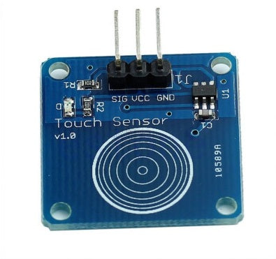 TTP223 1 Channel Capacitive Touch Sensor Module Blue Color ET5484