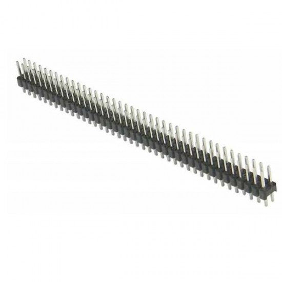 80 Pin Straight Male Header 2.54mm double row ET8423