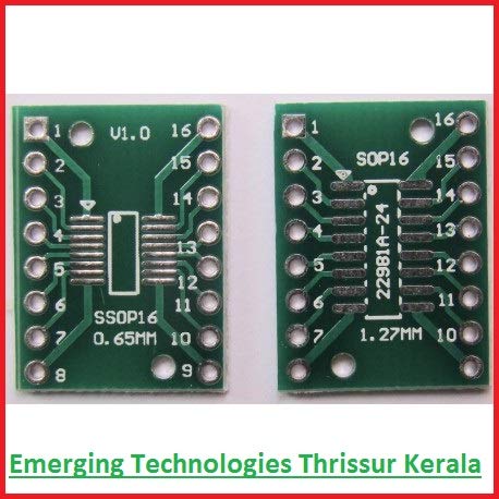 SOP16 TO DIP16 CONVRTER  PCB Board SMD SOIC16 DIP16 TSSOP16 SO16 ET5300