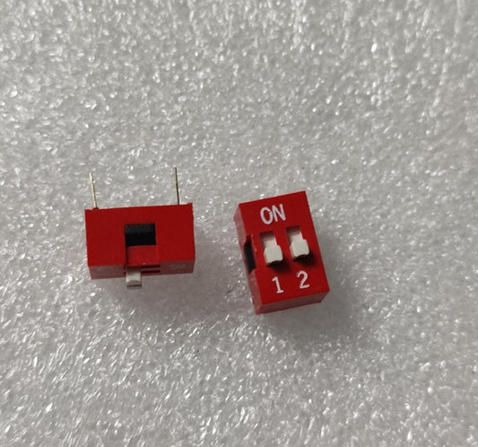 2 Way DIP Slide Switch 2.54mm Pitch ETA1170