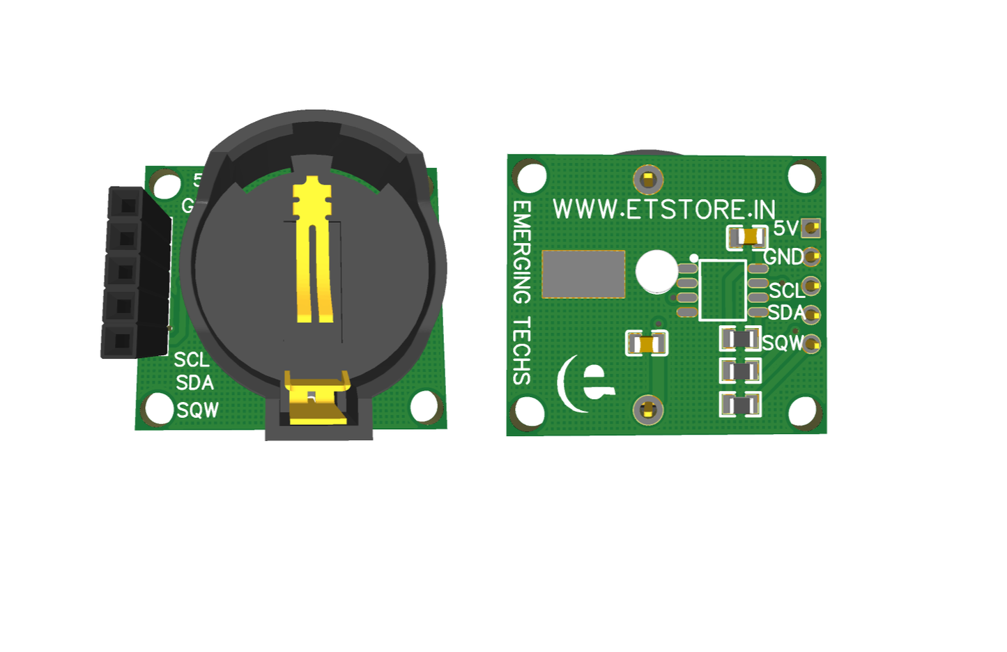 DS1307 IL1307 RTC module Pcb ET5697