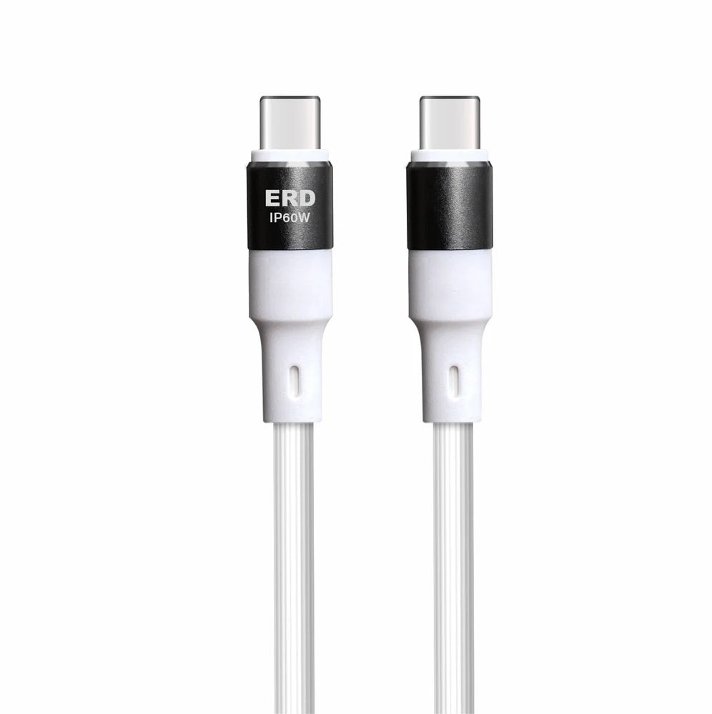 ERD UC-114 USB-C TO C (IP15) Metal Data Cable 60W 1 Meter UC114 ET6426