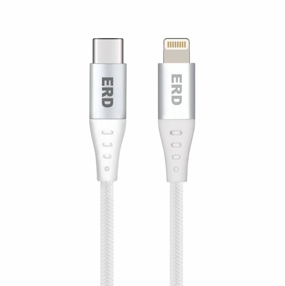 ERD UC-116 USB-C TO Lightning Braided Data Cable 25W 1 METER ET6352