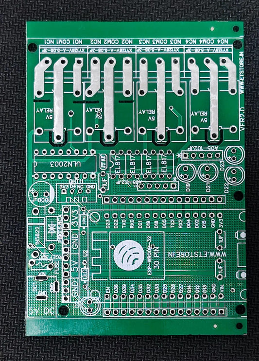 PCB FOR 4 Channel Relay Board FOR ESP32 DEVKIT V1 5V VER2 ET10746