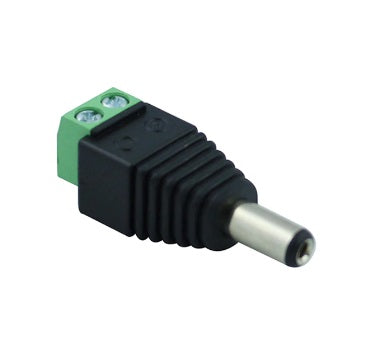 DC JACK Male WITH TERMINAL CONNECTOR 2.1x5.5mm ET8108