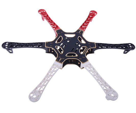 F550 Hexa Copter Frame Landing Gears and Integrated PCB Kit ET7691