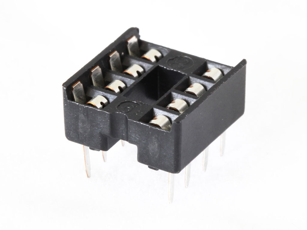 8 PIN IC BASE OR HOLDER 2.54MM PITCH ET8162