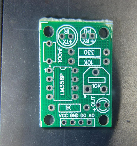 IR MODULE PCB BASED ON LM358 ET5974