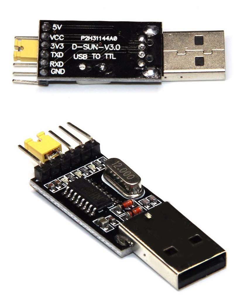 USB to TTL converter UART module CH340G CH340 3.3V 5V switch ET5106