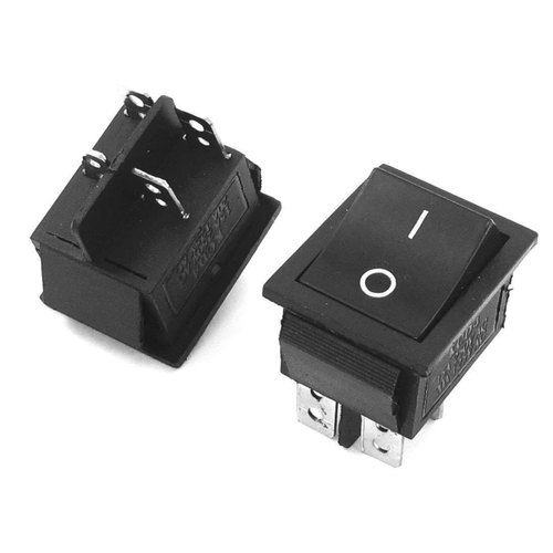 Rocker Switch 20/25A  250/125V AC DPDT On Off ET8781