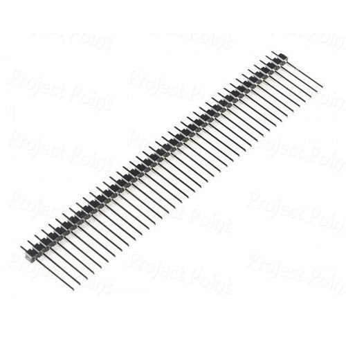 40 Pin 15mm Straight Male Header Single Row 2.54mm PITCH long needle ET8464