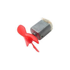 MINI MOTOR WITH LEAF 60MM DIA 5V ET6116