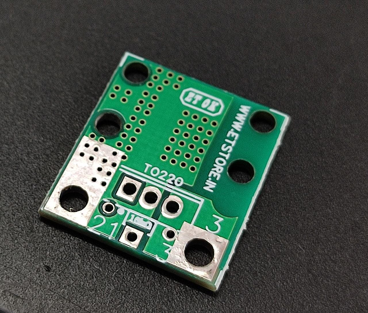 TO220 MOSFET BREAKOUT PCB 20x23mm ET7248