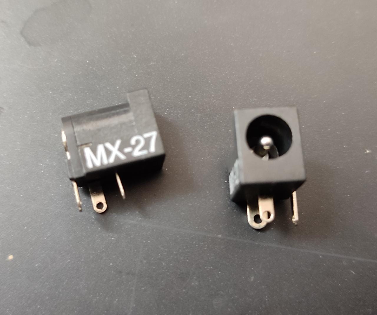 MX-27 DC Jack Female pcb mountable 5.5×2.1mm Socket MX27 ET9401