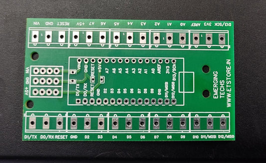 PCB FOR ARDUINONANO BREAKOUT BOARD 80x46mm ET9718