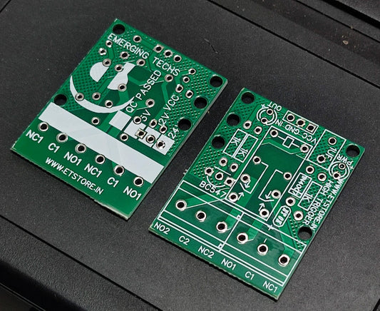 DPDT SIGNAL Relay Module PCB HIGH TRIGGER OEN ET5136