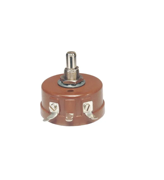 PANKAJ 10K OHM 3W Wire Wound Potentiometer R.W-3 25MM SHAFT ET6246