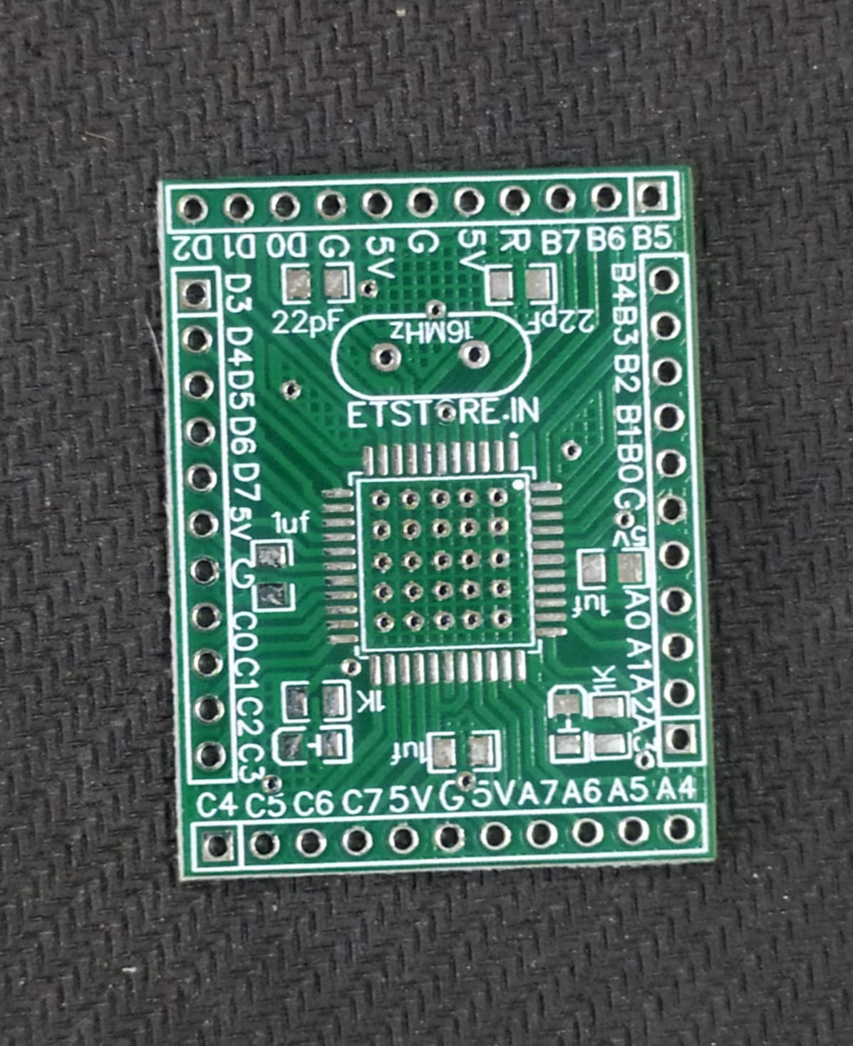 PCB For ATMEGA16A / ATMEGA32A  SMD TQFP44 BOARD ET7537