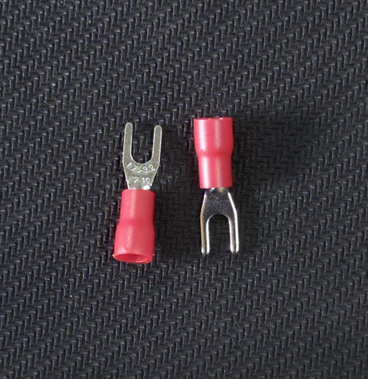 PCSV1-3 Red Insulated Spade/Fork Terminals ET8647