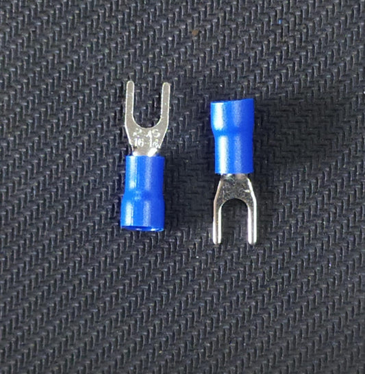 PCSVS2-4 Blue Insulated Spade/Fork Terminals ET6218