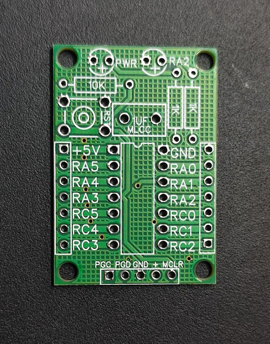 PCB FOR 14 PIN PIC DEVELOPMENT BOARD 5V ET9678