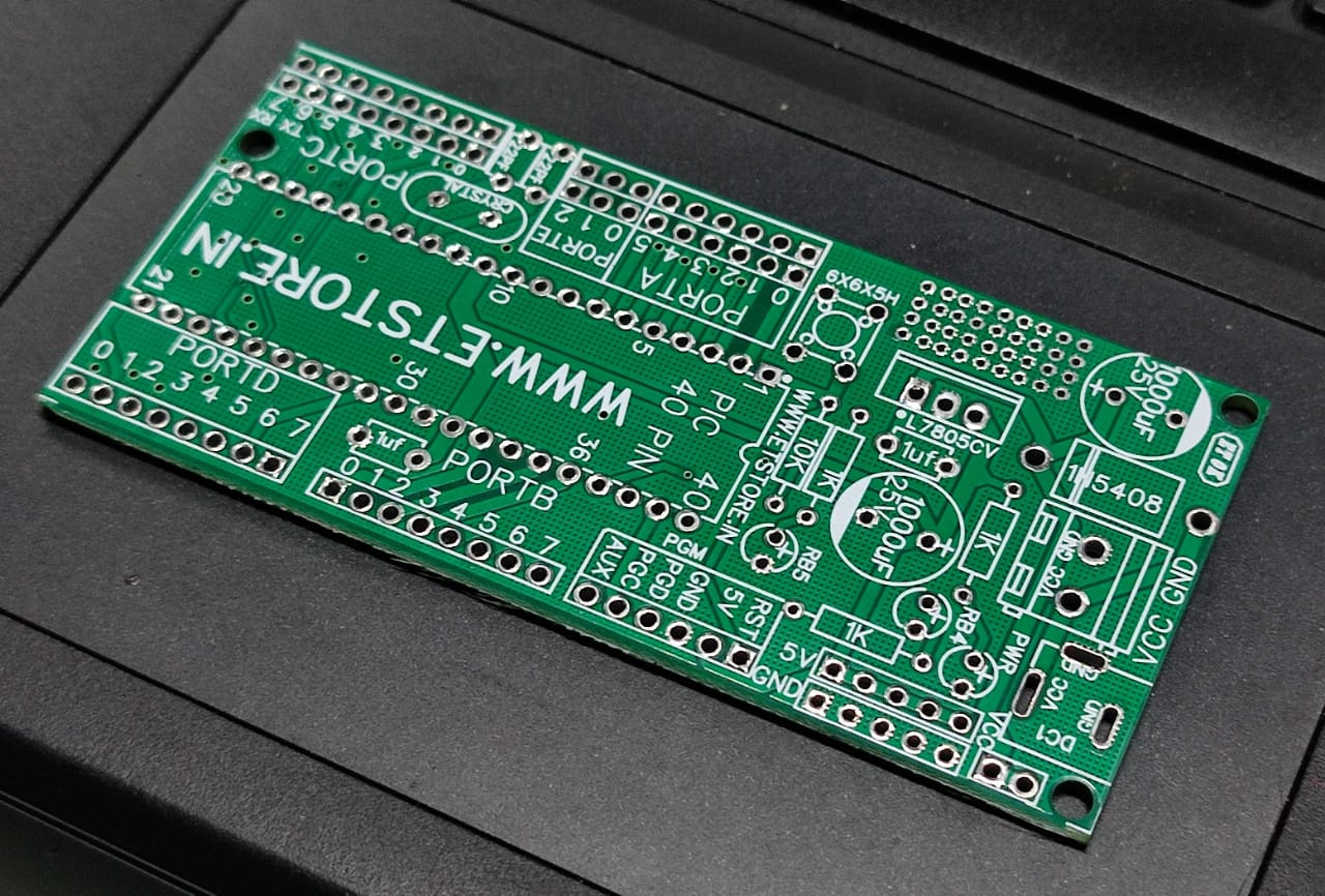 PCB FOR 40 PIN PIC DEVELOPMENT BOARD ET9676