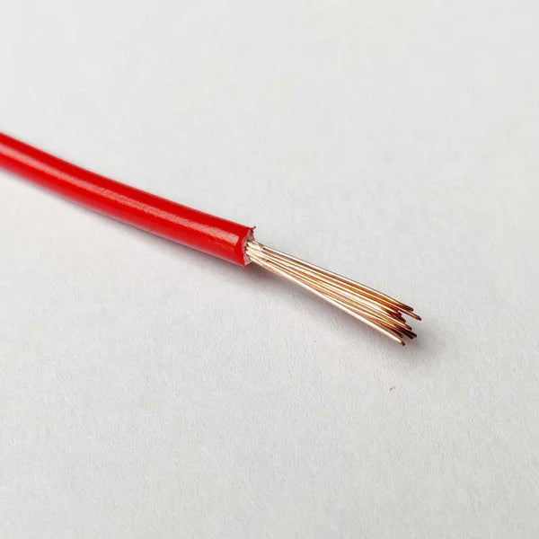 Red 1meter 1 Sqmm COPPER Cable V Guard 1MM WIRE ET8567