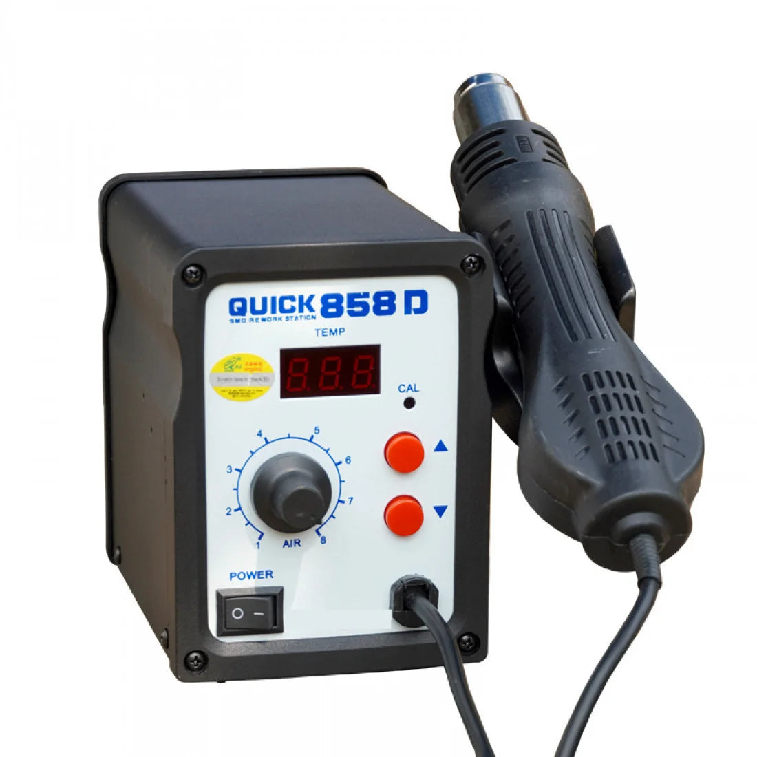 QUICK 858D SMD DIGITAL REWORK STATION WITH CERAMIC HEATER ET10893