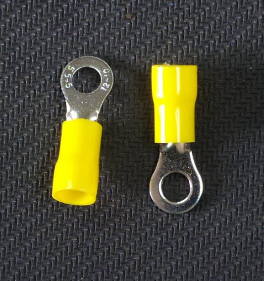 PCRV5-5 Yellow Insulated Ring Terminals ET8538