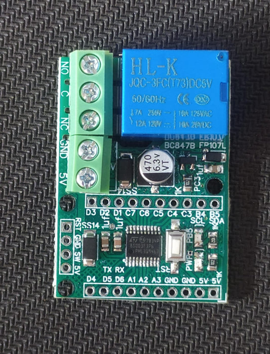 STM8S003F3P6 with Relay BREAKOUT BOARD 5V ET7563