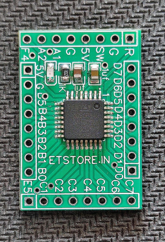 STM8S005K6T6CTR LQFP32 BREAKOUT BOARD 5V ET7402