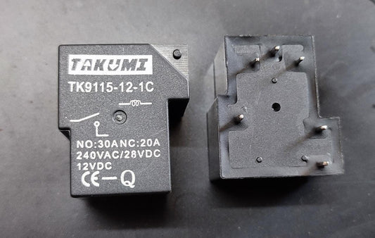 TK9115-12-1C RELAY 12V 30A T TYPE TAKUMI ET9492