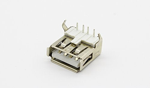 USB 4 Pin A Type Female Right Angle Connector ET8142